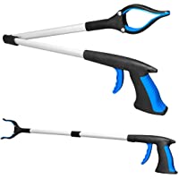 Ledeak Pinza Larga- 32 Pulgadas Lcanzar Objetos Basura Telescópica Herramienta de Captura Plegable Extensor de Brazo…